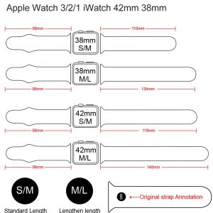 Soft Silicone Band for Apple Watch Gadgets